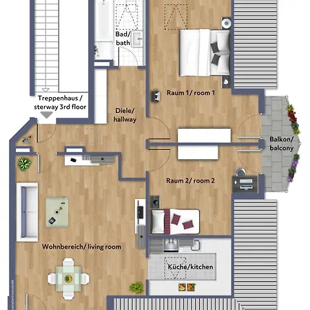Apartmán Schlossblick *